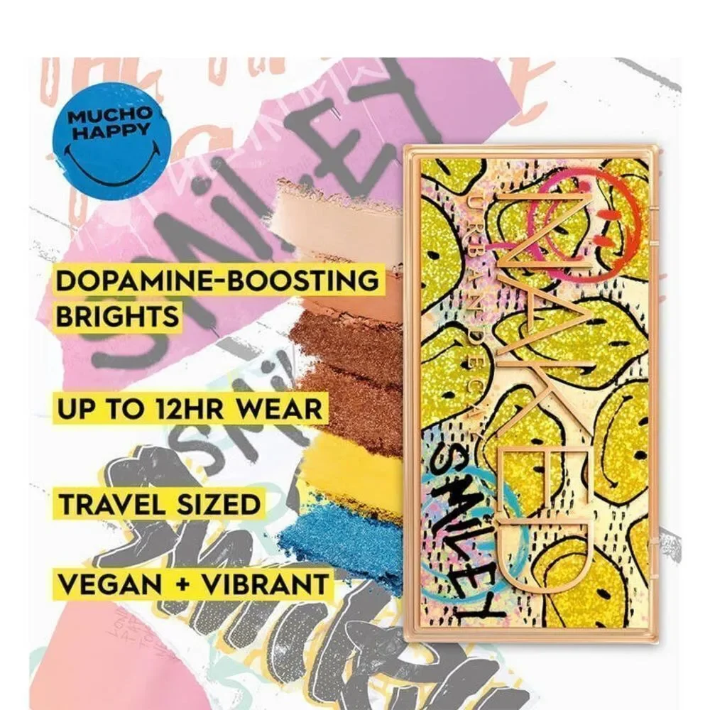 $19 🌙 Urban Decay Naked Palette 🎨 Smiley Mucho Happy NEW 6 Shades‎